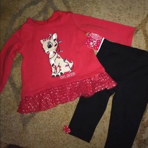 Baby girl Xmas outfit